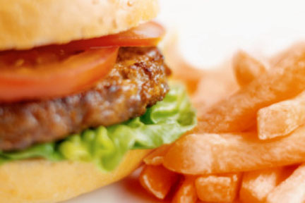 Cajun Turkey Burgers with Spicy Sweet Potato Fries